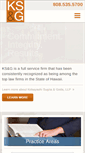 Mobile Screenshot of ksglaw.com